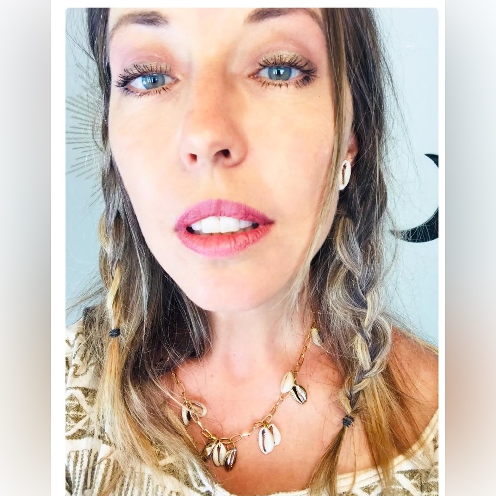 Shell Earrings Mermaid Seashell Post Earrings - image 3